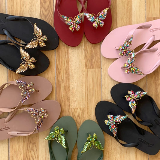 Butterfly Imported Sandals