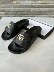 Gucci Leather Slide