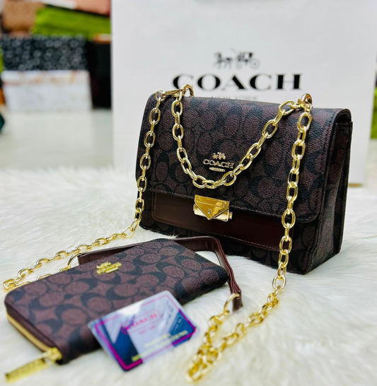 Coach Sia Shoulder Bag w Wallet