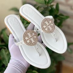 Tory Burch Diamond Crafted Sandal