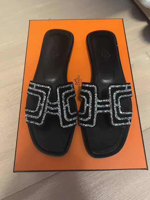 Hermes Diamond Oran Sandal