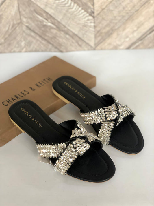 Charles & Keith Shinny Sandals