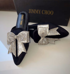 Jimmy Choo Bow Mules