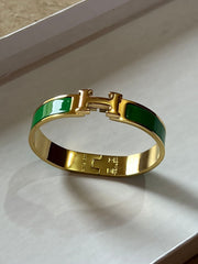 Hermes Gold Bangle