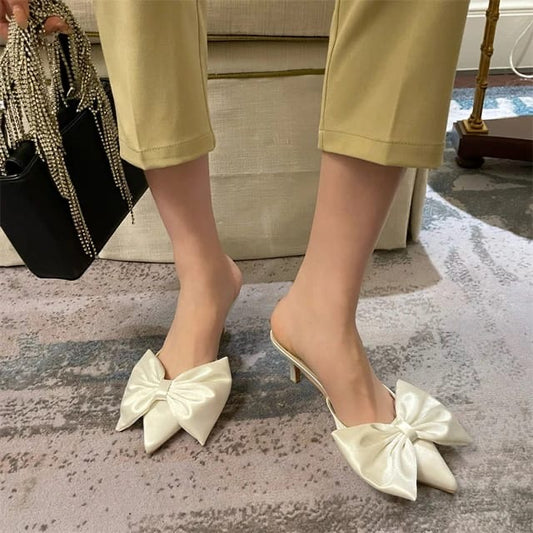 Zara Big Bow heel