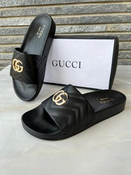 Gucci Leather Slide