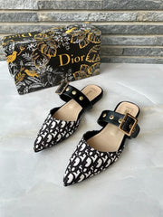 Christian Dior Crossover Mules