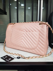 Chanel Chevron Classic Flap Bag