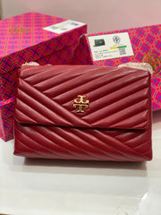 TORY BURCH-KIRA CHEVRON CONVERTIBLE BAG