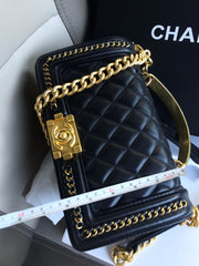 Chanel Caviar Boy Bag