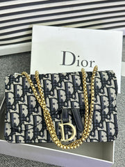 Dior Canvas Crafted Crossbody