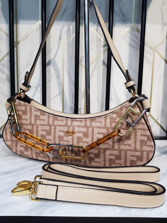 FENDI O'Lock Swing Shoulder Bag