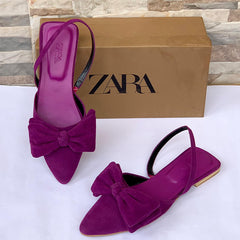 Zara Seude Mules