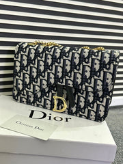 Dior Canvas Crafted Crossbody