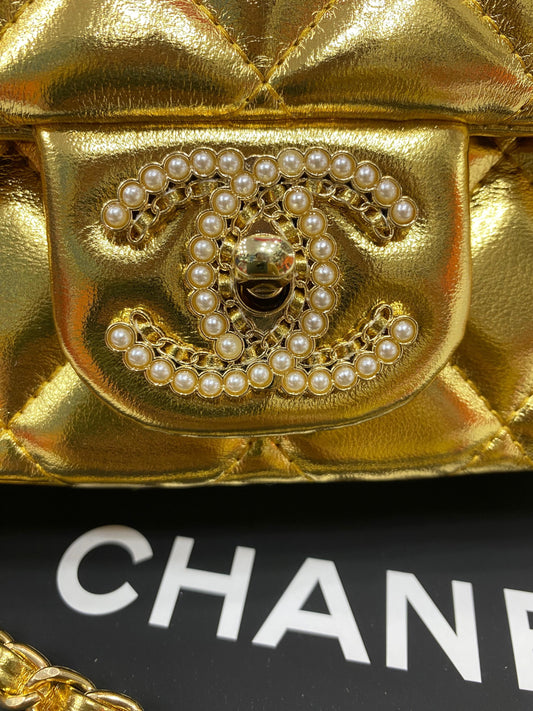 Chanel Classic Shiny Pearl Crossbody