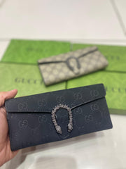 Premium Quality Gucci GG Dionysus Clutch Long Wallet