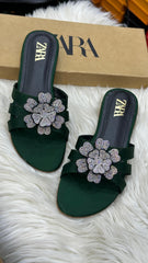 Zara Flowers Sandals