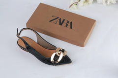 Zara Chain Leo Mules