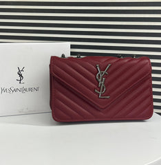 Saint Laurent Double Chain Shoulder Bag