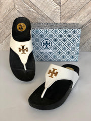 Tory Burch T Crafted Wedges