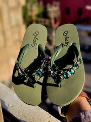 Baby Stone Embelished Sia Sandals