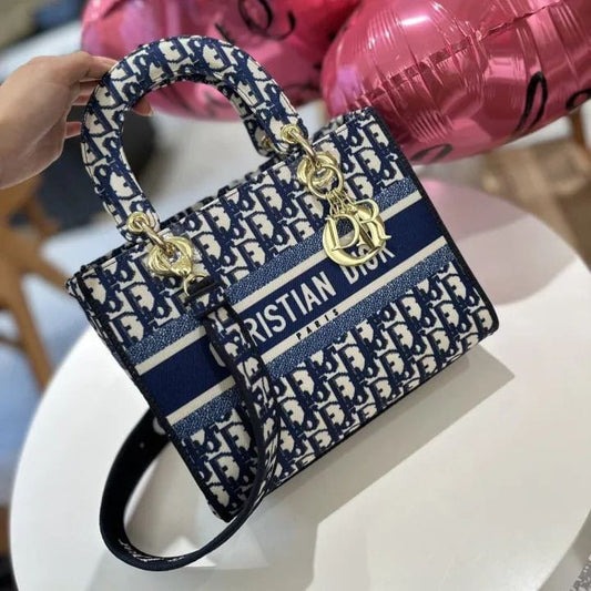 Dior Lady Canvas Bag