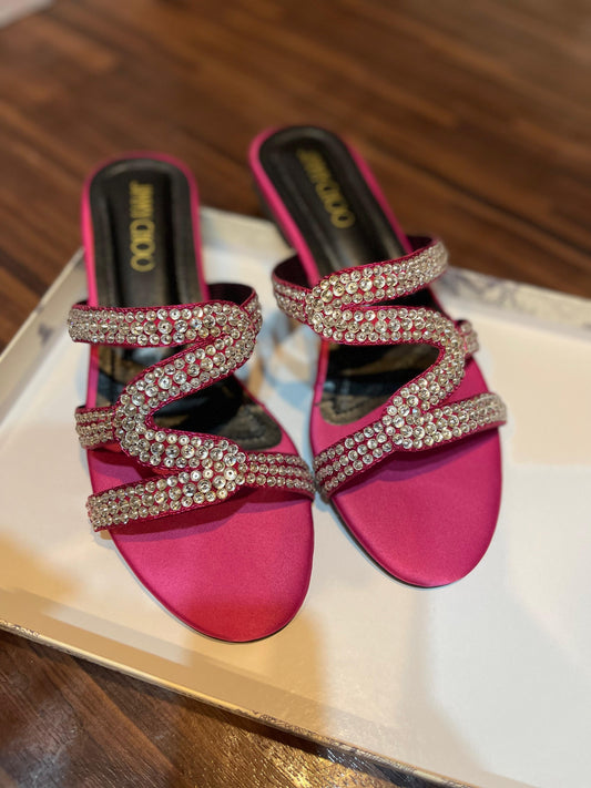 Jimmy Choo SS Cross Sandals