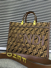 Fendi High Quality Crafted Canvas Tote