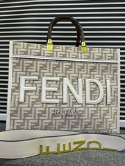 Fendi High Quality Crafted Canvas Tote