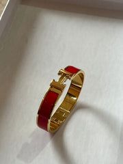 Hermes Gold Bangle