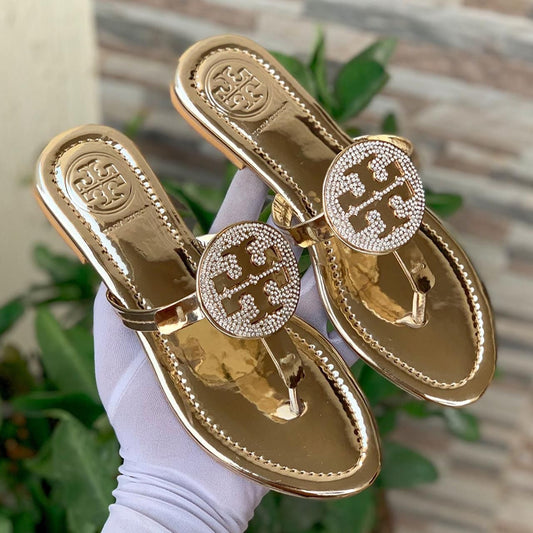 Tory Burch Diamond Crafted Sandal