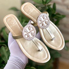 Tory Burch Diamond Crafted Sandal