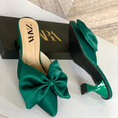 Zara Big Bow heel