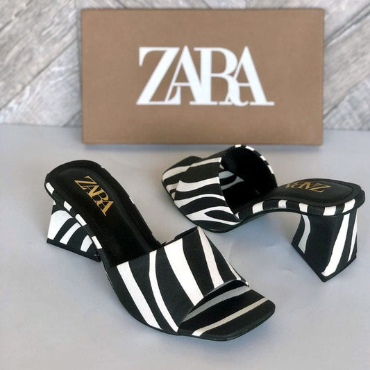 Zara Zebra Heels