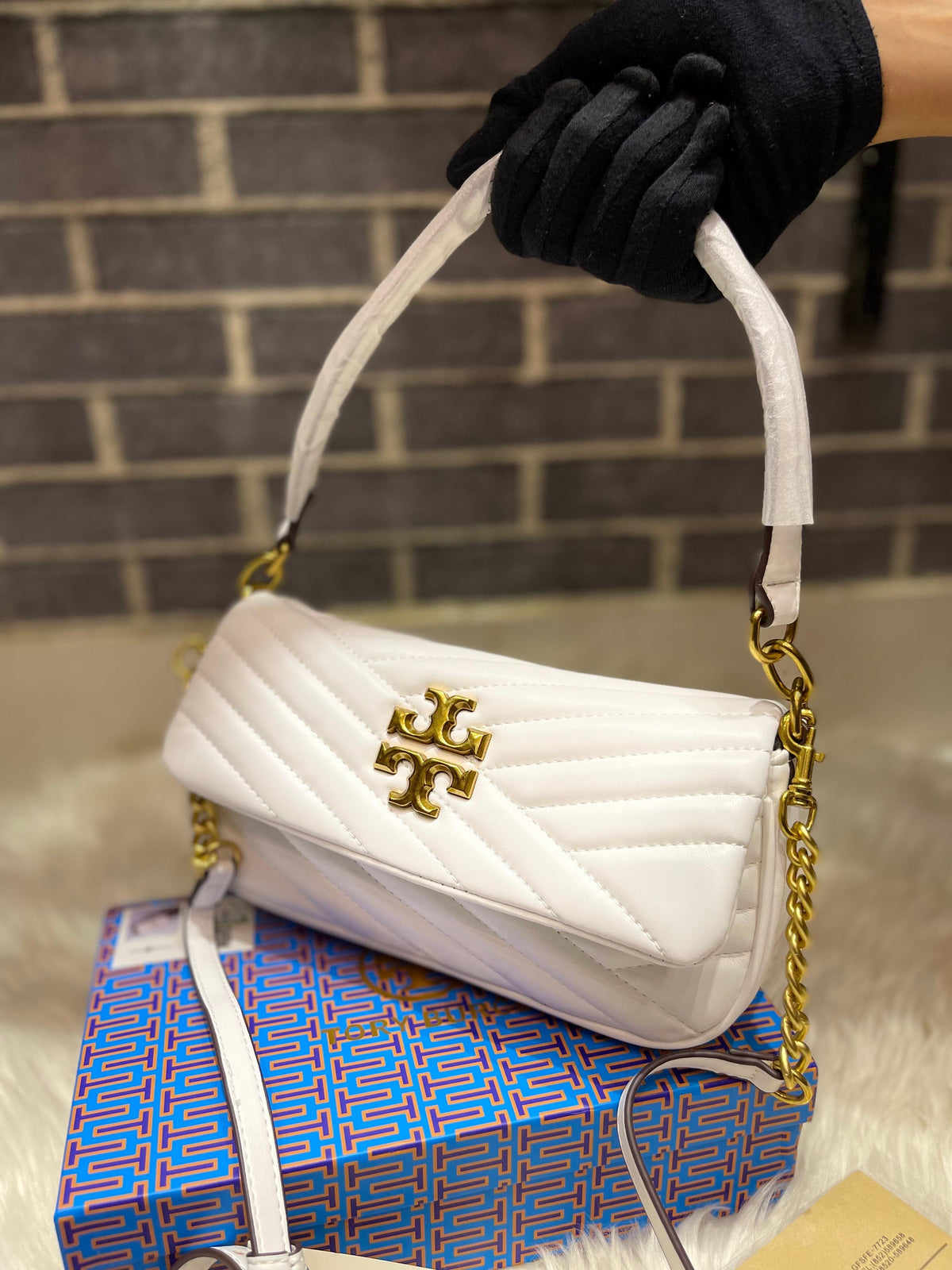 TORY BURCH Kira Chevron Shoulder Bag