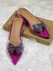 Jimmy Choo Bow Trans Heel