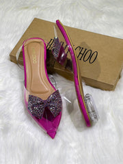 Jimmy Choo Bow Trans Heel