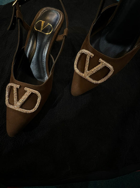 Valentino Stone Heels