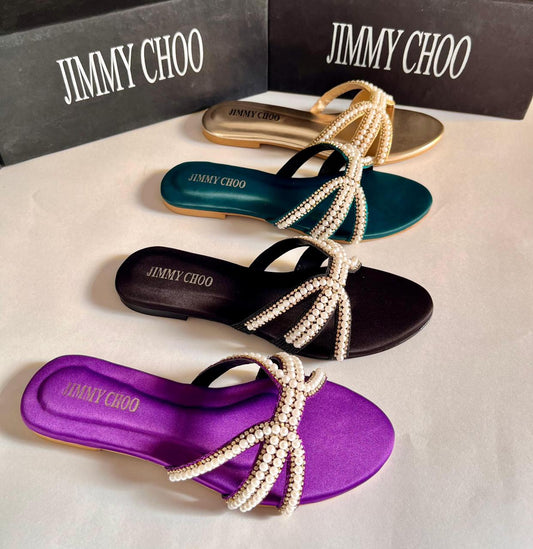 Jimmy Choo Pearls Flats