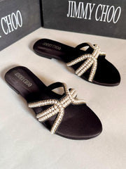 Jimmy Choo Pearls Flats