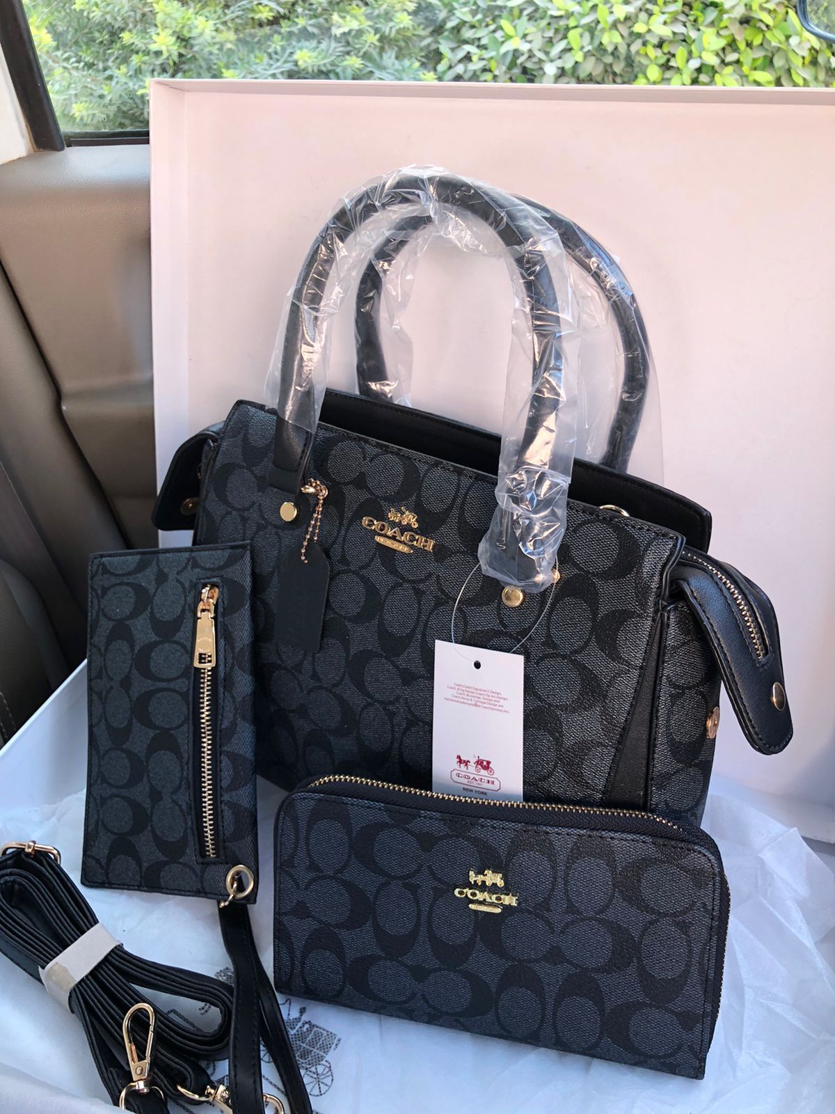 Coach Branded 3 piece