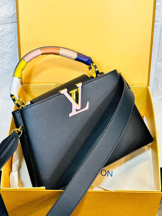 Louis Vuitton Cowhide Leather DD Handbag