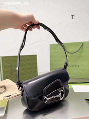 Gucci Horsebit 1955 Monogrammed Small Shoulder Bag