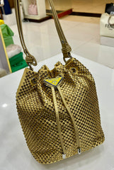 Prada Stone Potli Bag