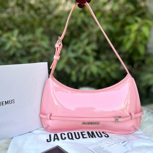 Jacquemus patent shoulder bags