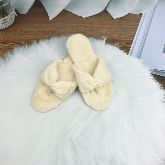 Fur Flip Flops Slippers