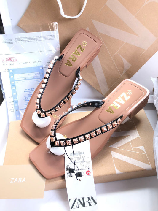 ZARA Fancy Slippers