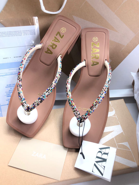 ZARA Fancy Slippers