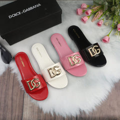 Dolce & Gabbana Signature Patent Sandals