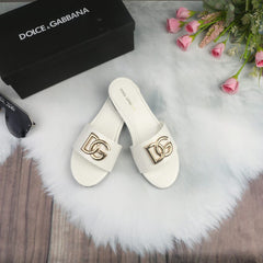 Dolce & Gabbana Signature Patent Sandals